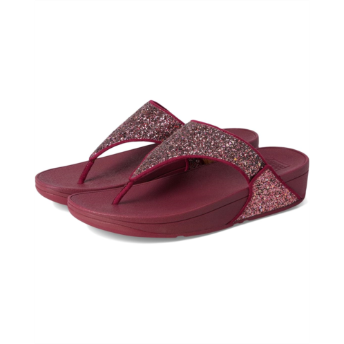 Womens FitFlop Lulu Multi-Tonal Glitter Toe-Post Sandals