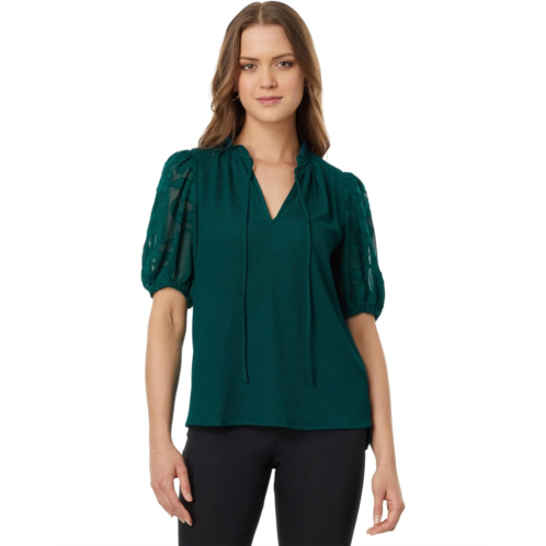 Vince Camuto Short Puff Sleeve Top
