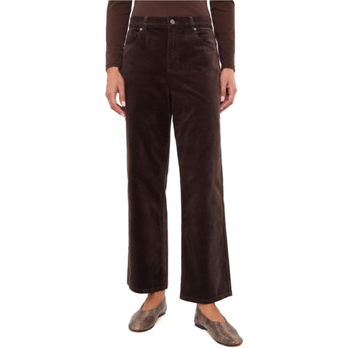 Womens Eileen Fisher Organic Cotton Stretch Corduroy Straight Ankle Jeans