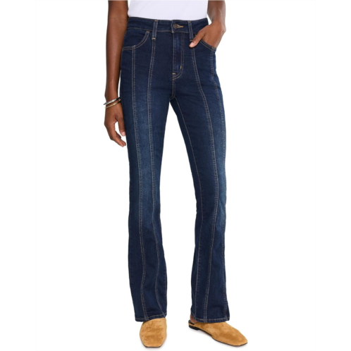 Womens Levis Womens 725 High-Rise Bootcut Seamed