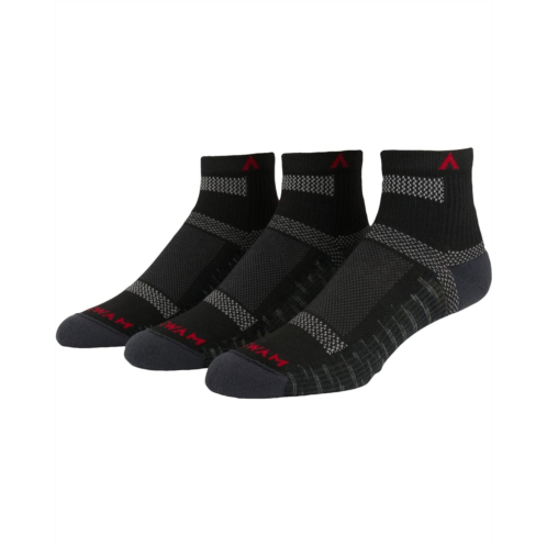 Unisex Wigwam Ultra Cool-Lite Quarter 3-Pack