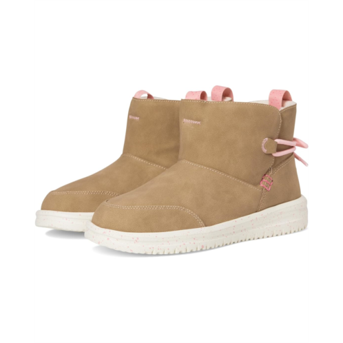 Hey Dude Kids Camden Bow Boots Cozy (Little Kid/Big Kid)