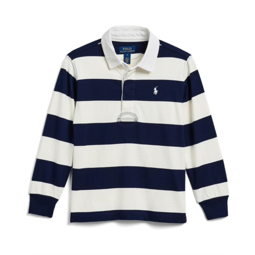 Boys Polo Ralph Lauren Kids The Iconic Rugby Shirt (Toddler/Little Kid)