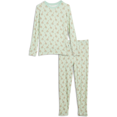 Kickee Pants Kids Print Long Sleeve Pajama Set (Toddler/Little Kids/Big Kids)