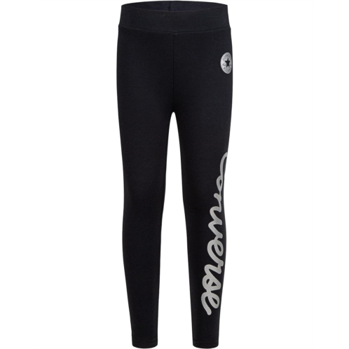Converse Kids Leggings with Metallic Ink (Little Kids)