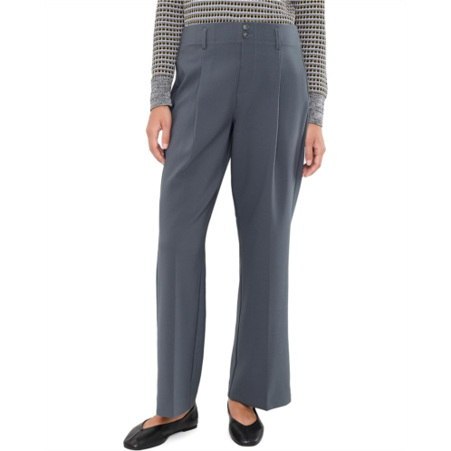 Womens NICZOE Petite Tremont Wide Leg Sleek Stretch Trousers