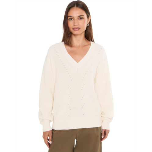Womens Tommy Bahama Salt and Sea Wash V-Neck Sweater
