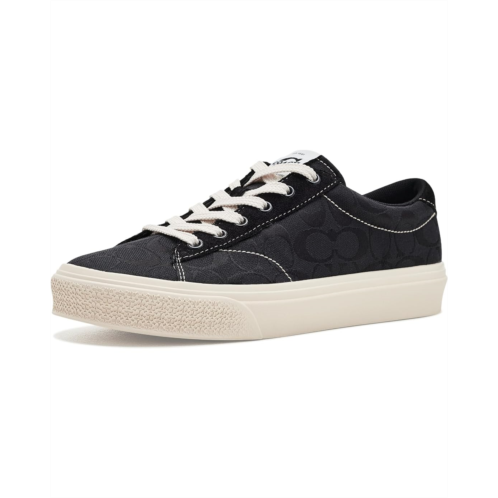 Womens COACH Skate Sneakers with Signature