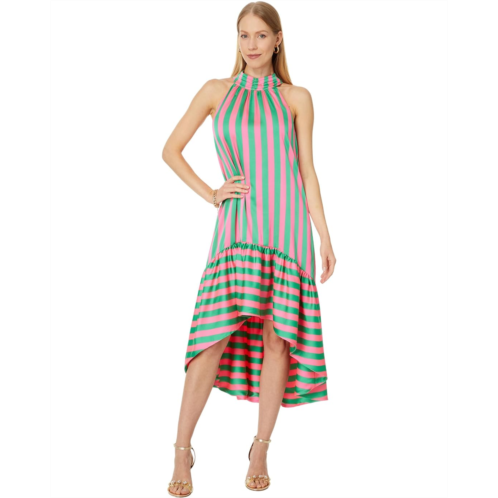 Womens Lilly Pulitzer Steph High - Low Halter Maxi