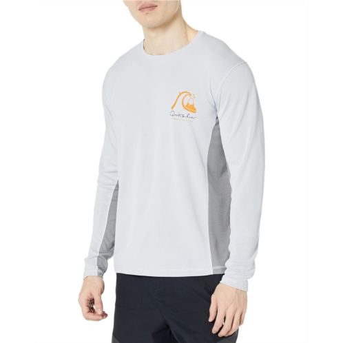 Quiksilver Waterman Check 2 Long Sleeve Surf Tee