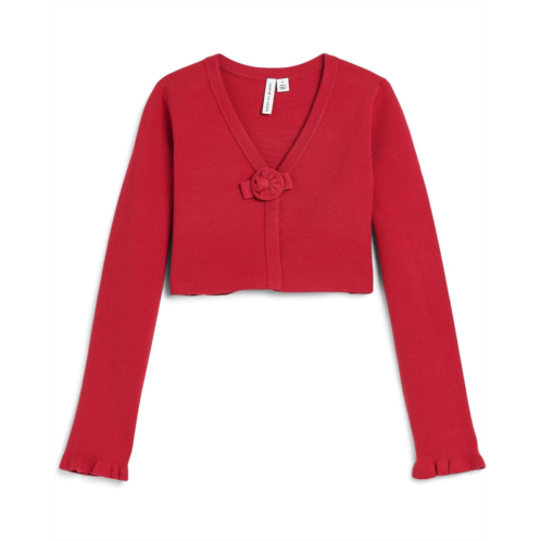 Girls Janie and Jack Bow Crop Cardigan (Toddler/Little Kid/Big Kid)