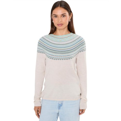 Womens Royal Robbins Westlands Fairisle Crew