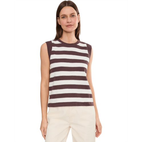 Womens Faherty Sunwashed Slub Muscle Tank