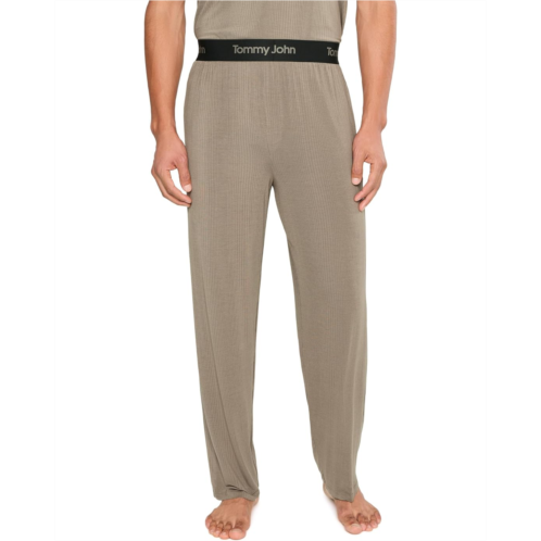 Mens Tommy John Second Skin Luxe Rib Sleep Pants