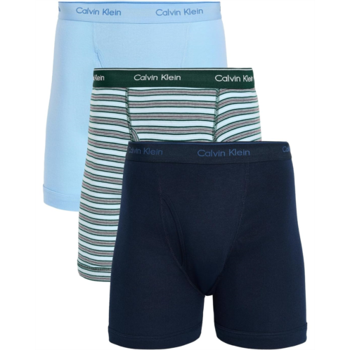 Mens Calvin Klein Underwear Cotton Classics 3-Pack Boxer Briefs
