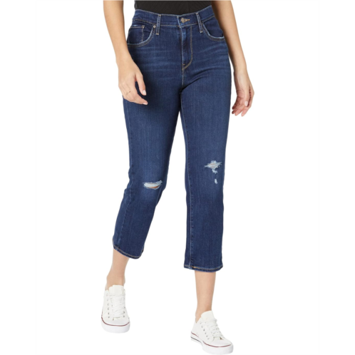 Levi s Womens 724 High-Rise Straight Crop