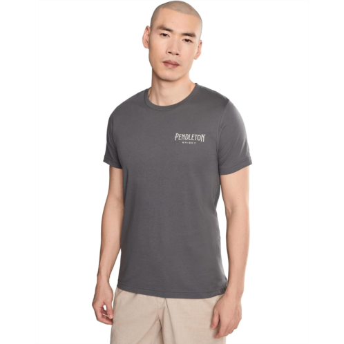 Mens Pendleton Pendleton Whisky Leter Buck Graphic Tee