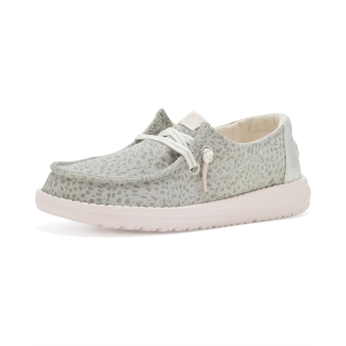 Girls Hey Dude Kids Wendy Luxe Leopard (Little Kid/Big Kid)