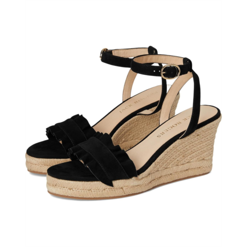 Jack Rogers Rozette Ruffle Wedge