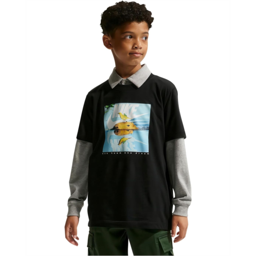 Kids Nike Kids Sportswear T-Shirt Mammal (Little Kid/Big Kid)