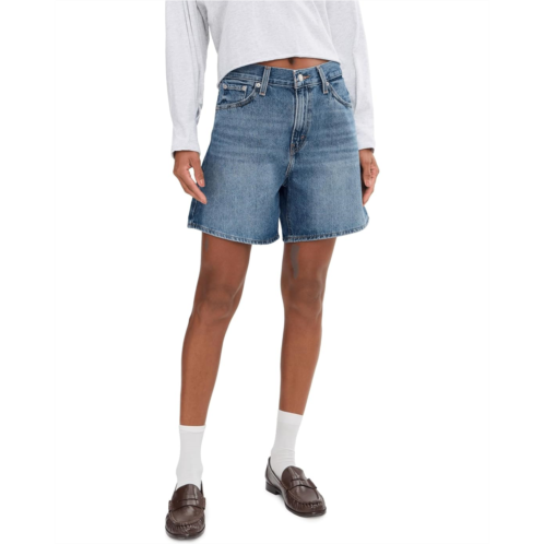Womens Levis Premium High Baggy Short
