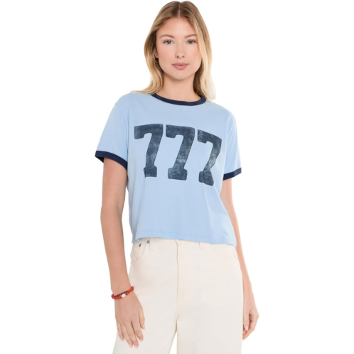 Womens Spiritual Gangster 777 Melrose Short Sleeve Tee