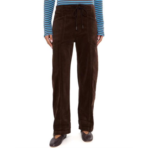 Womens DAZE Villa Drawstring Barrel Pants