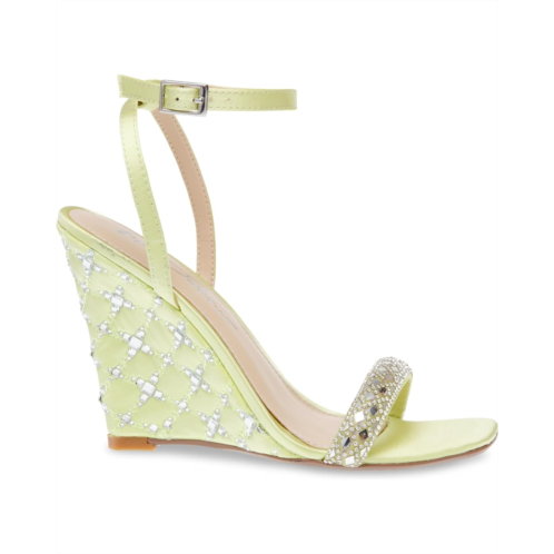 Blue by Betsey Johnson Simon Wedge Sandals