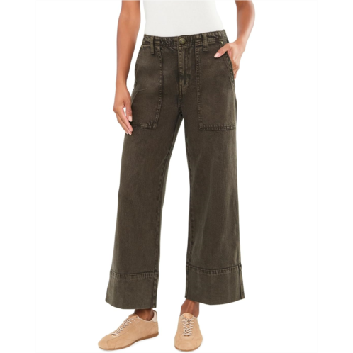 Womens Liverpool Los Angeles High-Rise Utility Relaxed Straight Leg