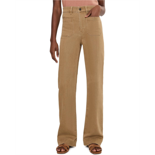 Womens Faherty Stretch Terry Patch Pocket Pants