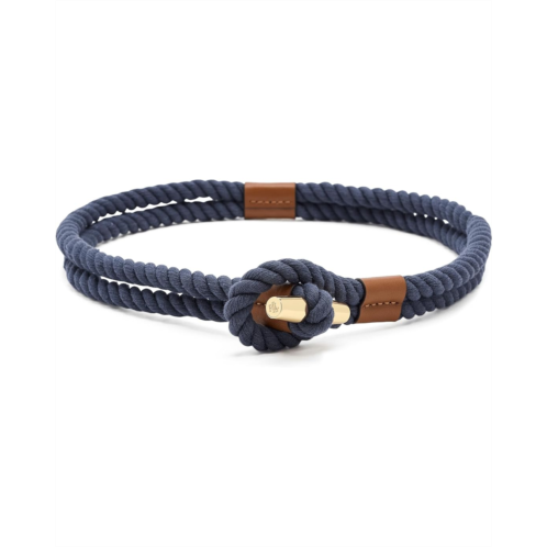 POLO Ralph Lauren Lauren Ralph Lauren Leather-Trim Rope Toggle Skinny Belt