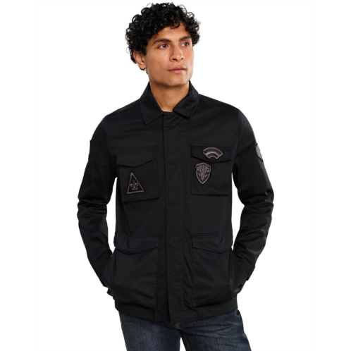 Mens John Varvatos Kade Field Jacket With Patches O2389f26
