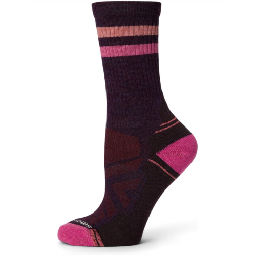 Womens Smartwool Hike Light Cushion Tube Stripe Crew Socks