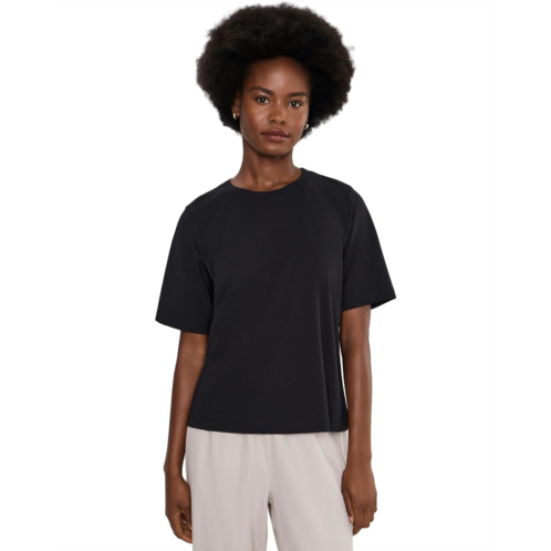 Eileen Fisher Extra Fine Ponte Crew Neck Tee