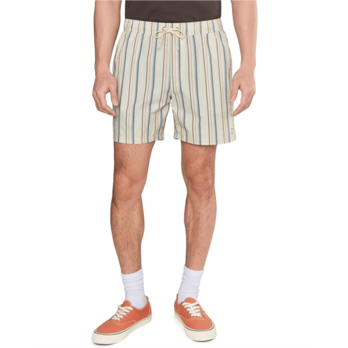 Mens RVCA Exotica Seersucker Elastic 17