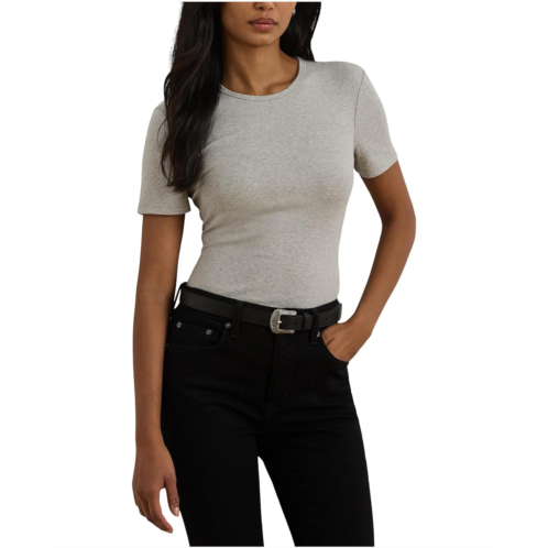 POLO RALPH LAUREN Stretch Cotton Crew Neck Tee