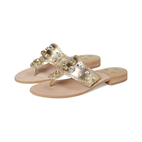 Jack Rogers Jacks Flat Jeweled Sandals