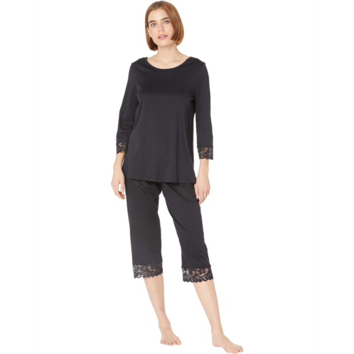 Womens Hanro Moments Crop Pajama Set