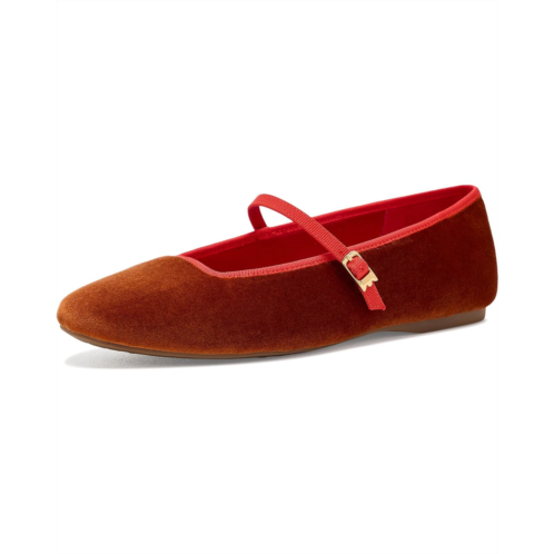 Womens Birdies Hummingbird Mary Jane Velvet