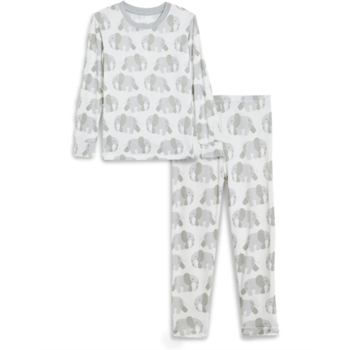 Kickee Pants Kids Print Long Sleeve Pajama Set (Big Kid)