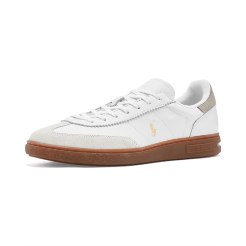 Mens Polo Ralph Lauren Bedford Leather-Suede Sneakers