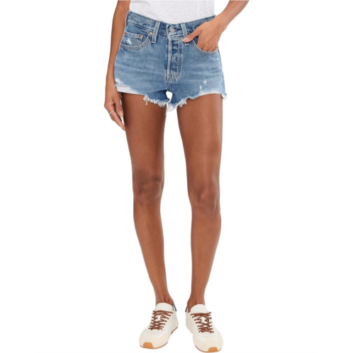Womens Levis Premium Premium 501 High-Rise Shorts