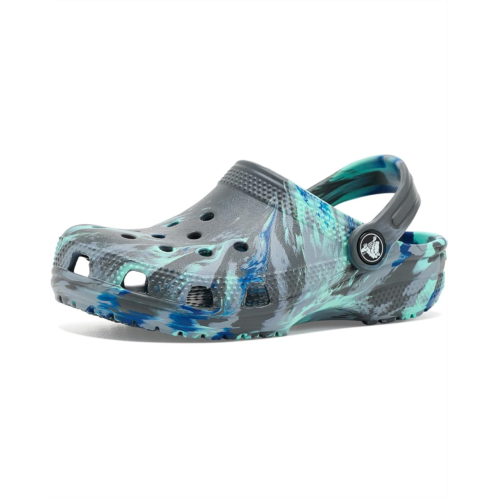 Kids Crocs Kids Classic Marbled Tie-Dye Clogs (Little Kid/Big Kid)