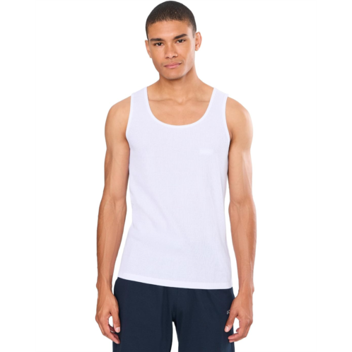 Mens BOSS 3-Pack Logo Embroidered Cotton Tank