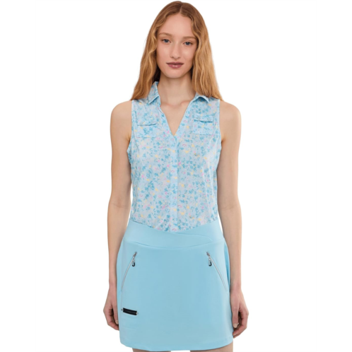 Jamie Sadock Wildflower Print Sleeveless Top