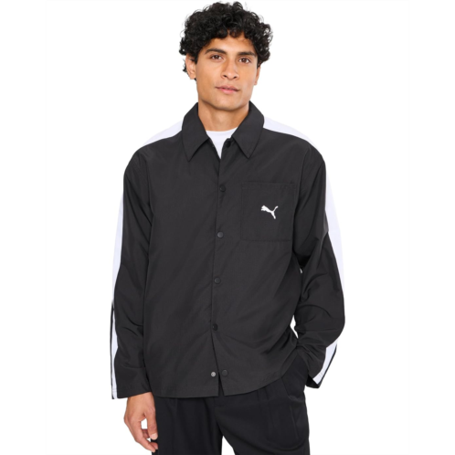 Mens PUMA T7 Relaxed Woven Overshirt
