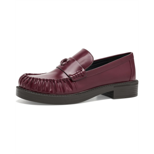 Womens COACH Astor Leather Loafers