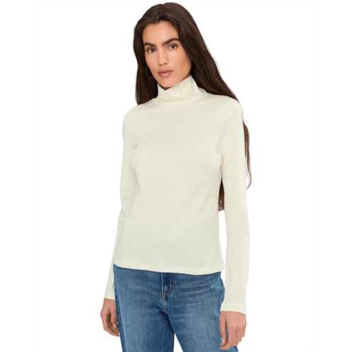 L.L.Bean Womens LLBean Signature Lightweight Cotton Turtleneck