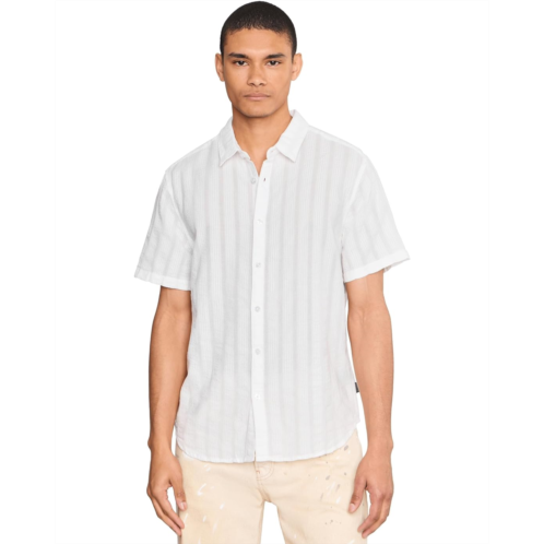 Mens John Varvatos Carson Short Sleeve Front Placket Shirt W992f26