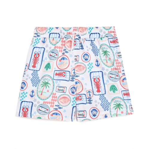 Boys Janie and Jack Printed Swim Trunks (Toddler/Little Kid/Big Kid)